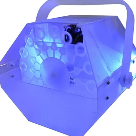 Wytwornica baniek mydlanych LED RGB LBM10-Clear Ibiza