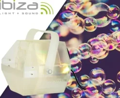 Wytwornica baniek mydlanych LED RGB LBM10-Clear Ibiza