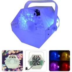 Wytwornica baniek mydlanych LED RGB LBM10-Clear Ibiza
