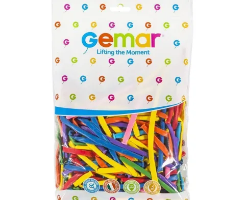 10x Gemar MIX 100szt Q260 balony do modelowania ZESTAW