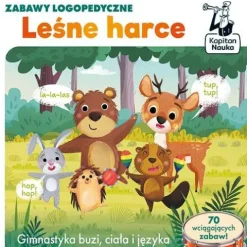 Zabawy logopedyczne. Leśne harce 3-7 lat Kapitan Nauka