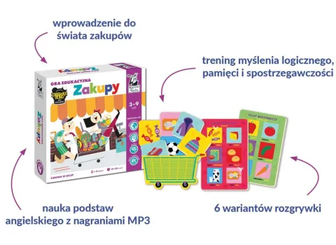 ZAKUPY 3-9 GRA EDUKACYJNA KAPITAN NAUKA