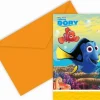 Zaproszenie DORY Rybka Nemo 6szt