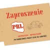 Zaproszenie na imprezę PRL 6 szt.