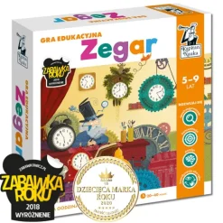 ZEGAR GRA EDUKACYJNA KAPITAN NAUKA