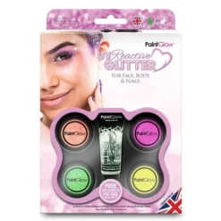 Zestaw Brokat do ciała UV PaintGlow