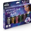Zestaw Farby metaliczne do twarzy i ciała Cosmic MOON