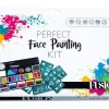 Zestaw Farby + split cake + szablony do malowania FUSION Perfect Face Painting Kit