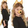 Zestaw piesek brązowy Bingo opaska, ogon i nosek