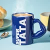 Zestaw prezentowy na Dzień Taty Ojca - Kubek, Skarpetki i Kartka Super Hero
