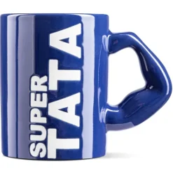 Zestaw prezentowy na Dzień Taty Ojca - Kubek, Skarpetki i Kartka Super Hero