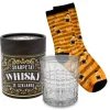 Zestaw prezentowy: Skarpetki i szklanka Gift Me Sox wzór: Whisky