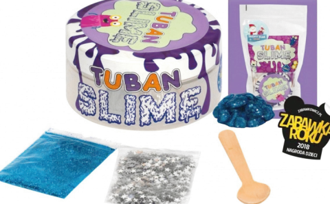 Zestaw Zimowy Slime- Blue Stars