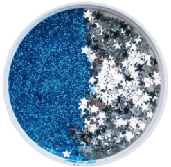 Zestaw Zimowy Slime- Blue Stars