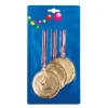 ZŁOTY MEDAL pierwsze miejsce zestaw 3 szt.